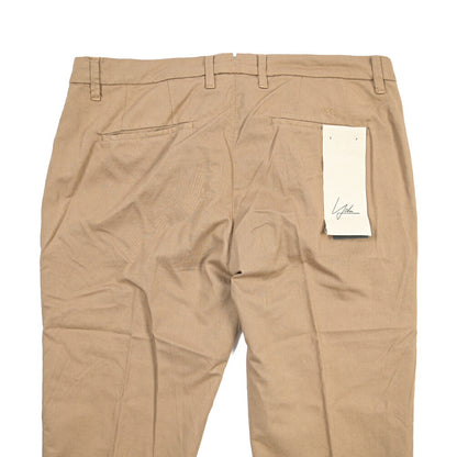 SUMMER SALE｜YCHAI リネン混コットン ノータックパンツ / SKINNY FIT