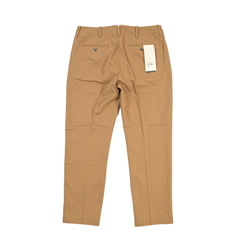 SUMMER SALE｜YCHAI “ROBUSTO” リネン混コットン ノータックパンツ