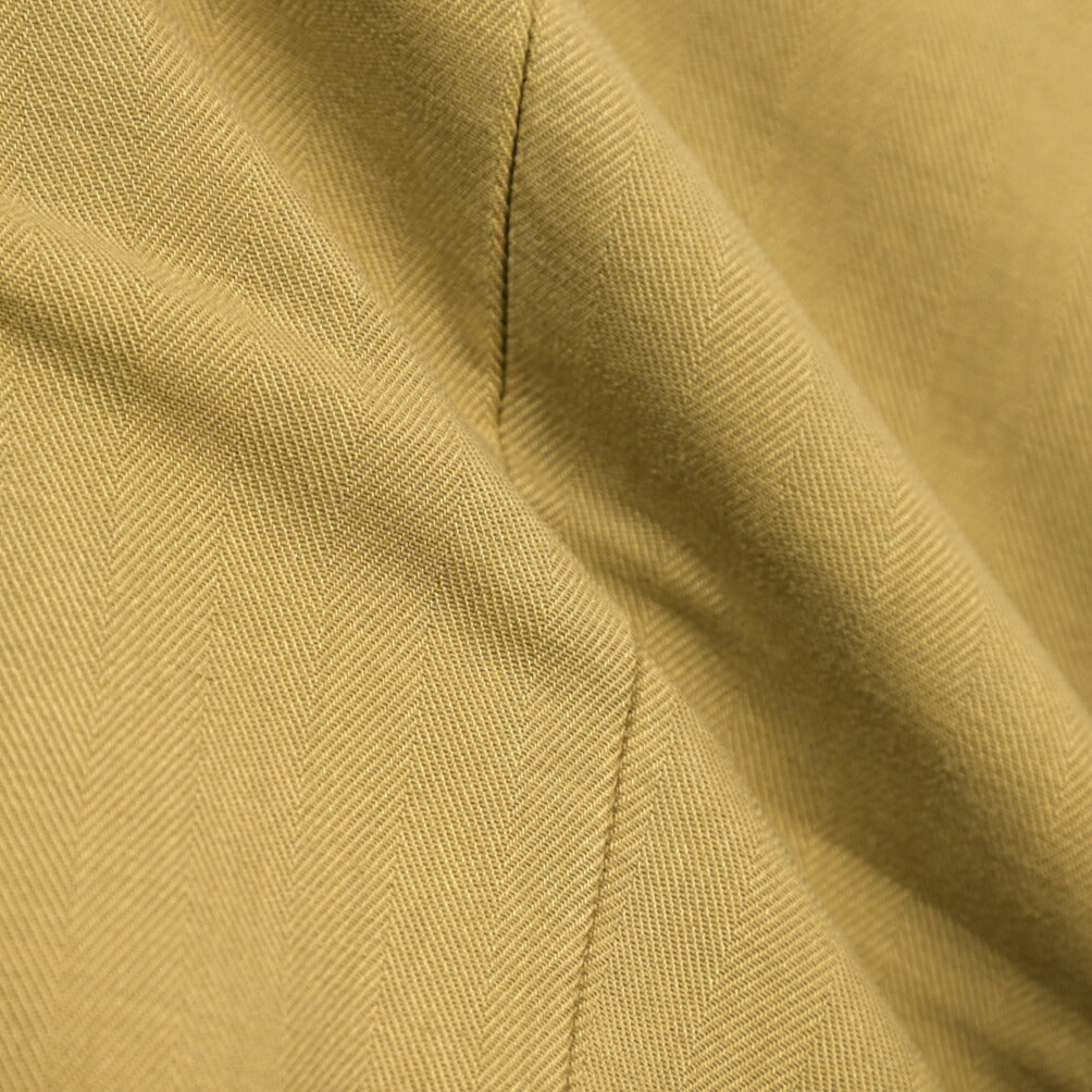 YCHAI “ROBUSTO” ストレッチコットン ノータックチノパンツ / TAPERED FIT