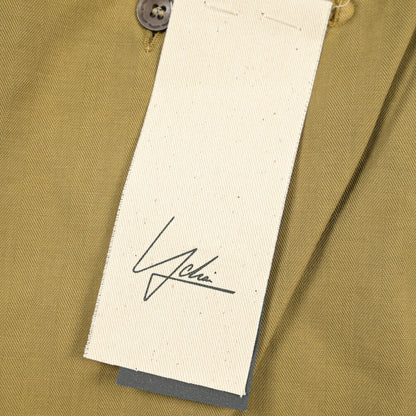 YCHAI “ROBUSTO” ストレッチコットン ノータックチノパンツ / TAPERED FIT