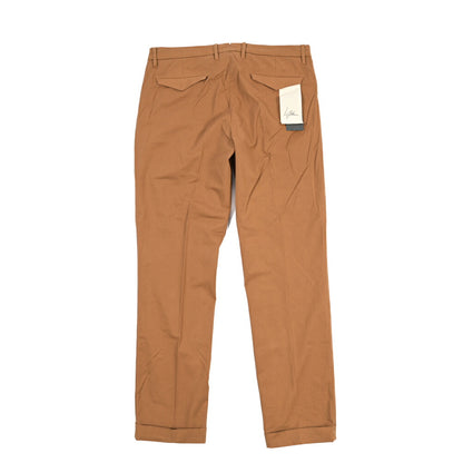 YCHAI “ROBUSTO” ストレッチコットン ツータックチノパンツ / TAPERED FIT