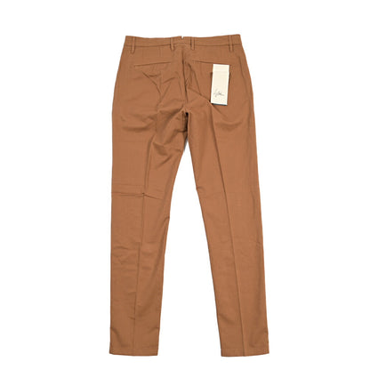 YCHAI “PANATELA” リネン混コットン ノータックパンツ / SKINNY FIT