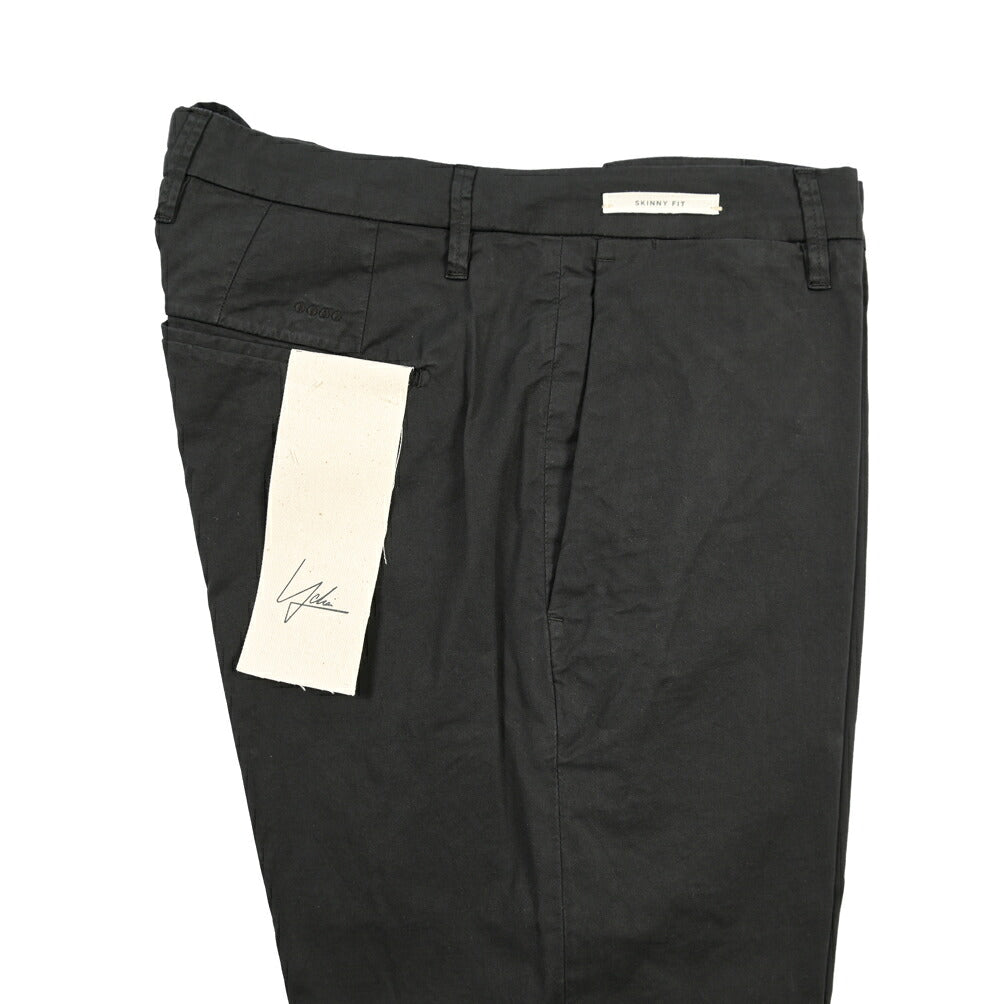 YCHAI “PANATELA” ストレッチコットン ノータックチノパンツ / SKINNY FIT