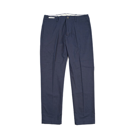 YCHAI “ROBUSTO” ストレッチコットン ノータックチノパンツ / TAPERED FIT