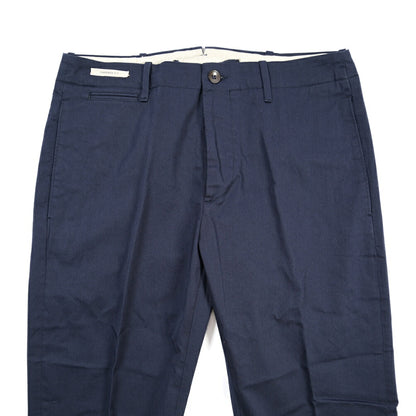 YCHAI “ROBUSTO” ストレッチコットン ノータックチノパンツ / TAPERED FIT