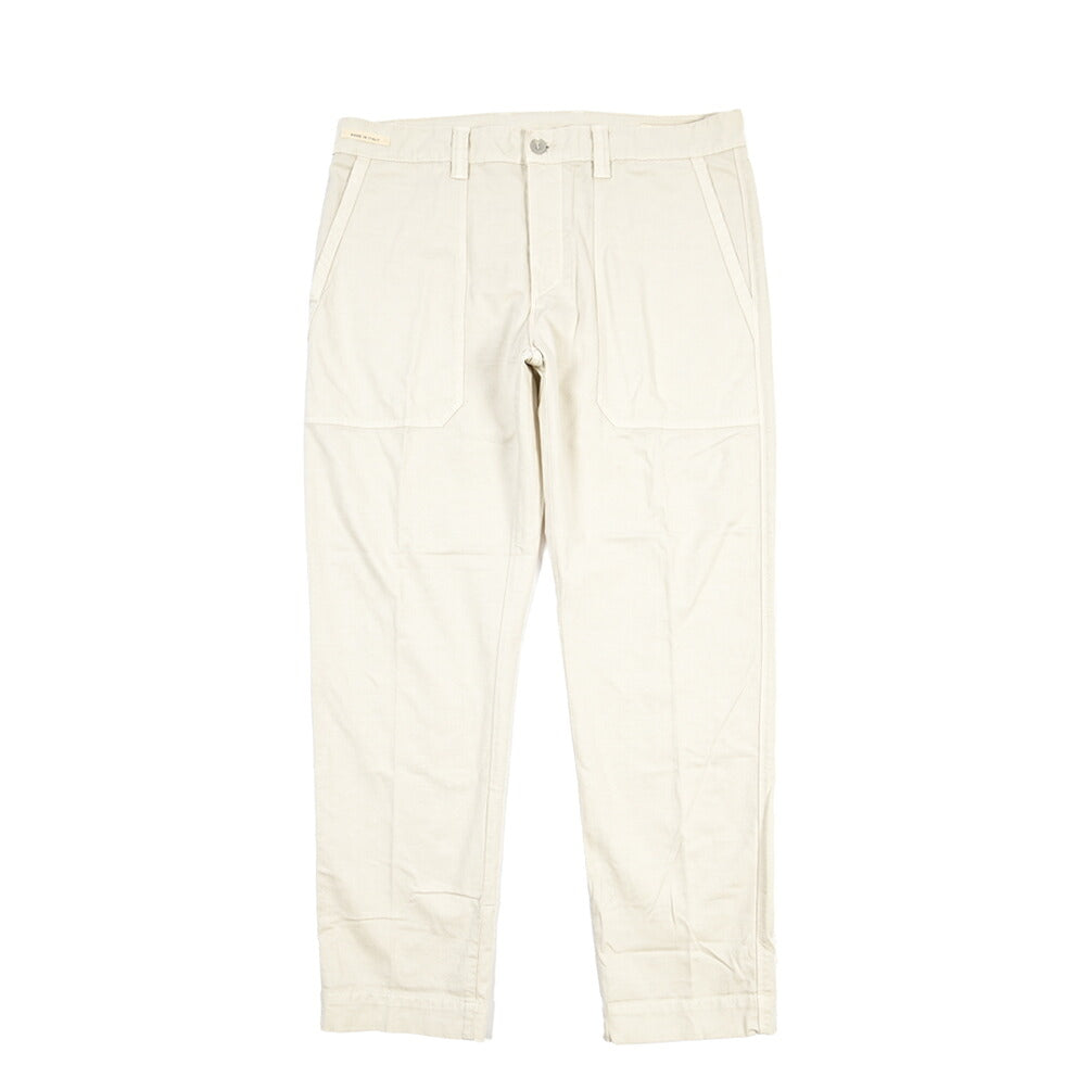 YCHAI “ROBUSTO” リネン混コットン ベイカーパンツ / TAPERED FIT