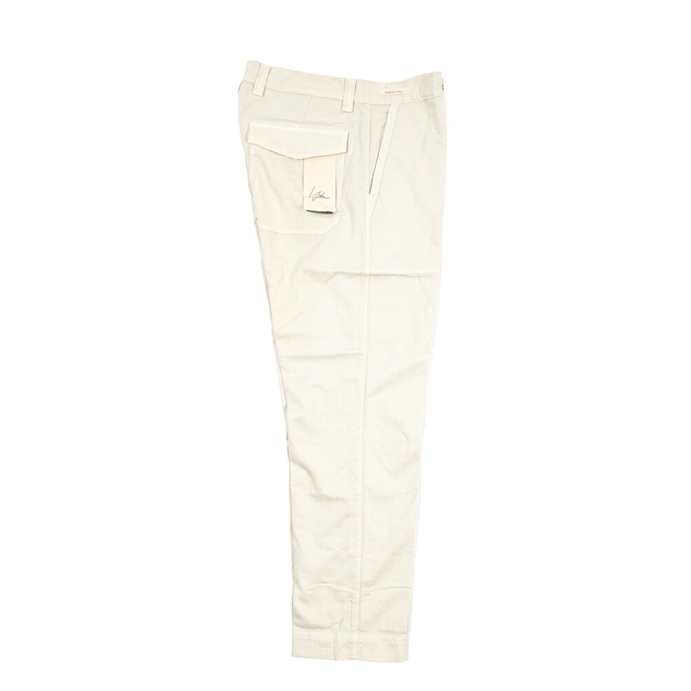 YCHAI “ROBUSTO” リネン混コットン ベイカーパンツ / TAPERED FIT