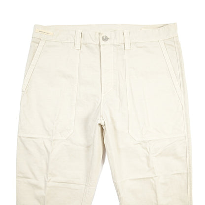 YCHAI “ROBUSTO” リネン混コットン ベイカーパンツ / TAPERED FIT