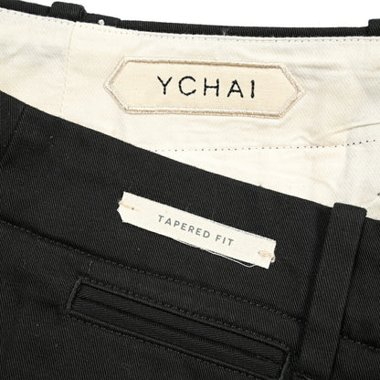YCHAI “ROBUSTO” コットン100% ノータックチノパンツ / TAPERED FIT