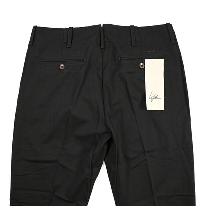 YCHAI “ROBUSTO” コットン100% ノータックチノパンツ / TAPERED FIT