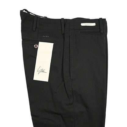 YCHAI “ROBUSTO” コットン100% ノータックチノパンツ / TAPERED FIT