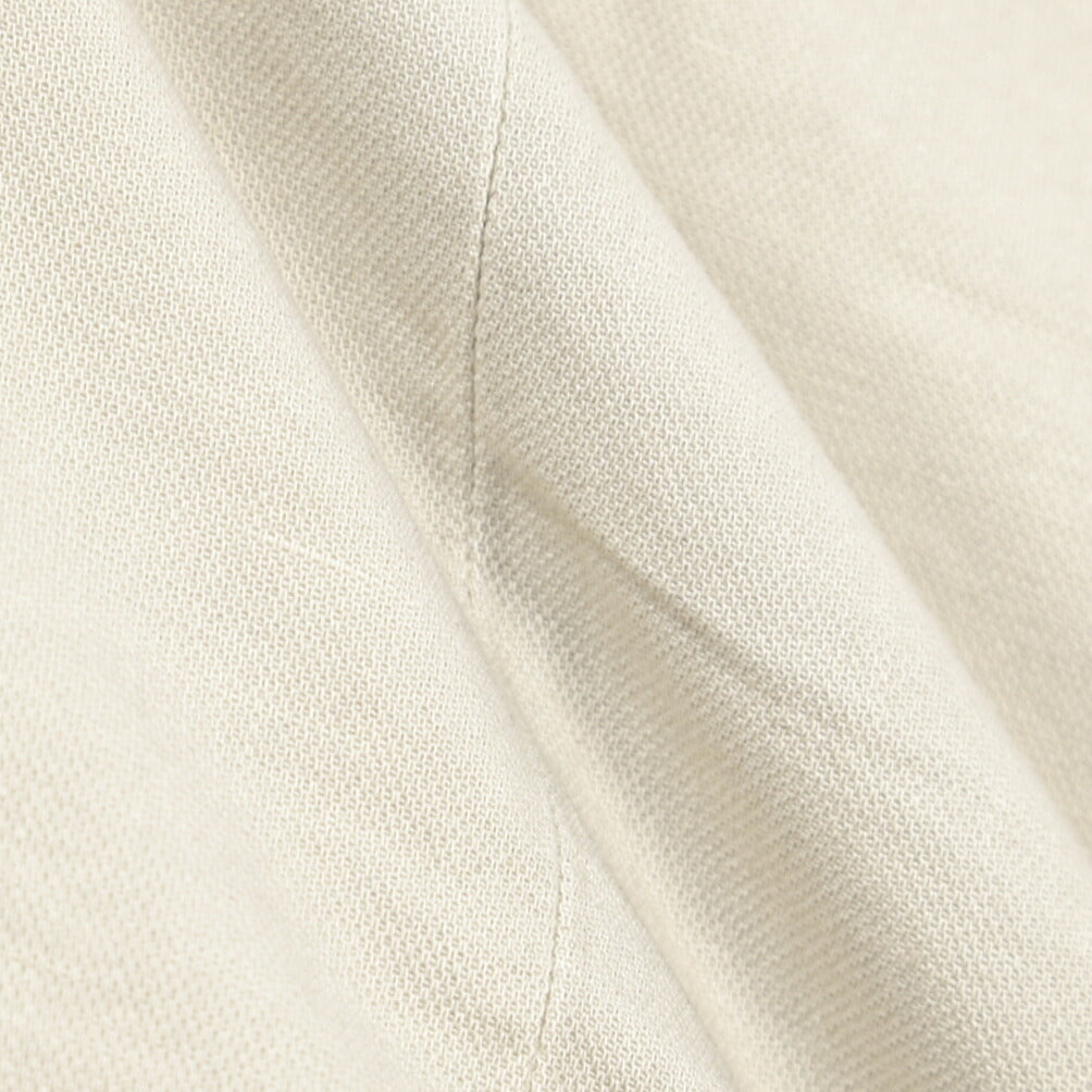 YCHAI “PANATELA” リネン混コットン ノータックストレッチパンツ / SKINNY FIT
