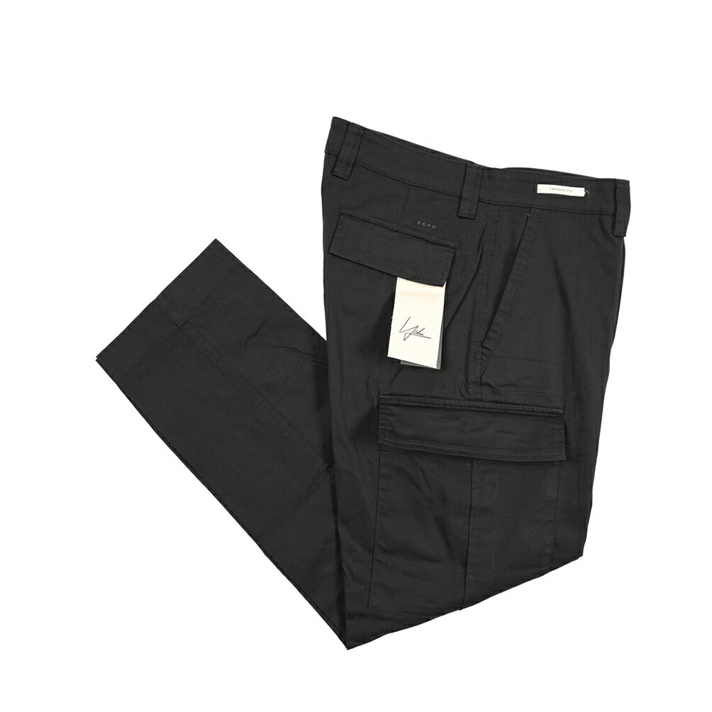 YCHAI “ROBUSTO” ストレッチコットン ノータックカーゴパンツ / TAPERED FIT