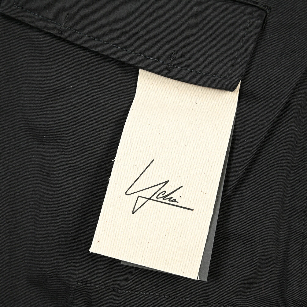 YCHAI “ROBUSTO” ストレッチコットン ノータックカーゴパンツ / TAPERED FIT