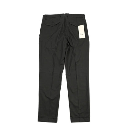 YCHAI “ROBUSTO” リネン混コットン ツータックパンツ / TAPERED FIT