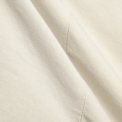 YCHAI “ROBUSTO” リネン混コットン ツータックパンツ / TAPERED FIT
