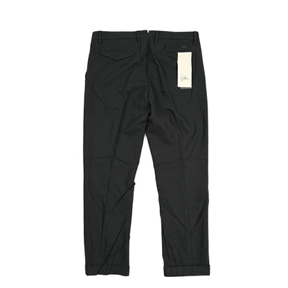 YCHAI “ROBUSTO” リネン混コットン ツータックパンツ / TAPERED FIT