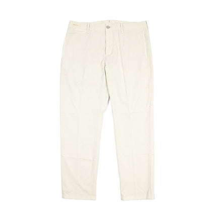 YCHAI “ROBUSTO” ストレッチコットン ノータックチノパンツ / TAPERED FIT