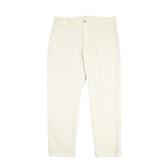 YCHAI “ROBUSTO” ストレッチコットン ノータックチノパンツ / TAPERED FIT