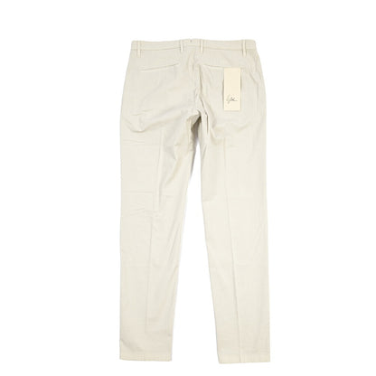 YCHAI “PANATELA” ストレッチコットン ノータックチノパンツ / SKINNY FIT