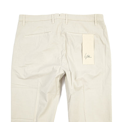 YCHAI “PANATELA” ストレッチコットン ノータックチノパンツ / SKINNY FIT