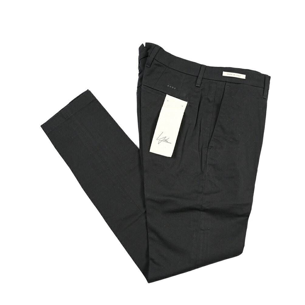 YCHAI “PANATELA” ストレッチコットン ノータックチノパンツ / SKINNY FIT