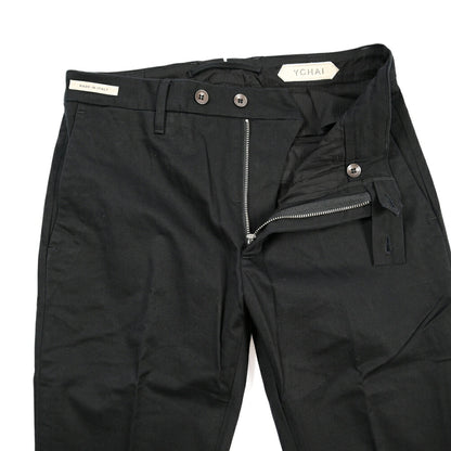 YCHAI “PANATELA” ストレッチコットン ノータックチノパンツ / SKINNY FIT