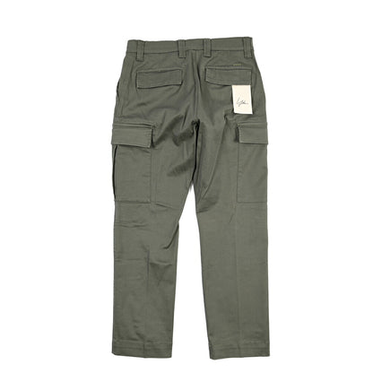 YCHAI “ROBUSTO” ストレッチコットン ノータックカーゴパンツ / TAPERED FIT