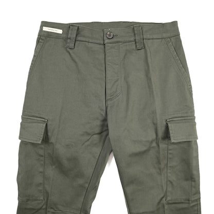 YCHAI “ROBUSTO” ストレッチコットン ノータックカーゴパンツ / TAPERED FIT