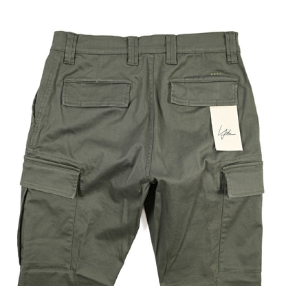 YCHAI “ROBUSTO” ストレッチコットン ノータックカーゴパンツ / TAPERED FIT