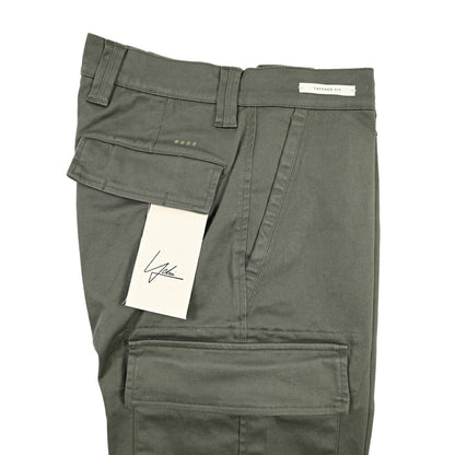 YCHAI “ROBUSTO” ストレッチコットン ノータックカーゴパンツ / TAPERED FIT
