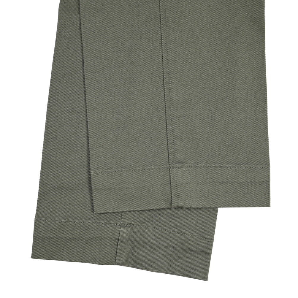 YCHAI “ROBUSTO” ストレッチコットン ノータックカーゴパンツ / TAPERED FIT