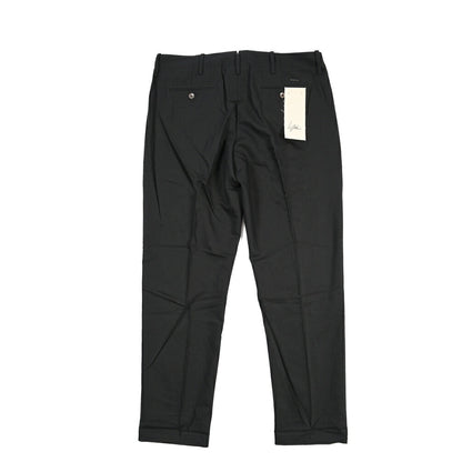 YCHAI “ROBUSTO” リネン混コットン ノータックパンツ / TAPERED FIT