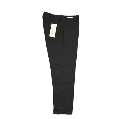YCHAI “ROBUSTO” リネン混コットン ノータックパンツ / TAPERED FIT