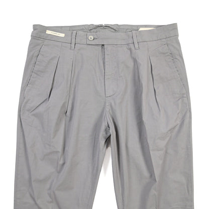 YCHAI “ROBUSTO” ストレッチコットン ツータックチノパンツ / TAPERED FIT