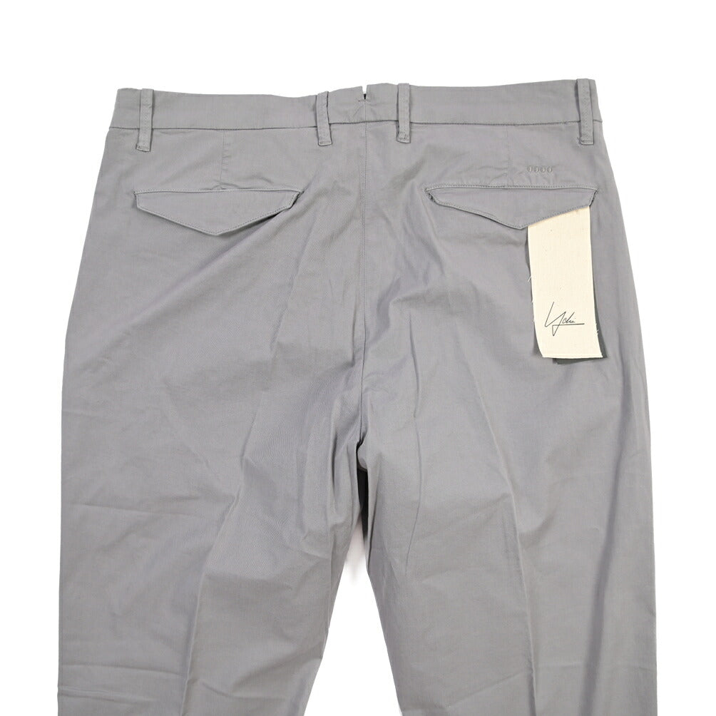 YCHAI “ROBUSTO” ストレッチコットン ツータックチノパンツ / TAPERED FIT