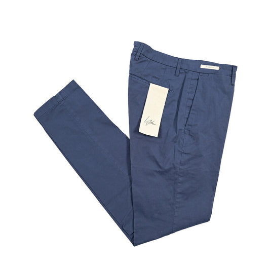 YCHAI “PANATELA” ストレッチコットン ノータックチノパンツ / SKINNY FIT