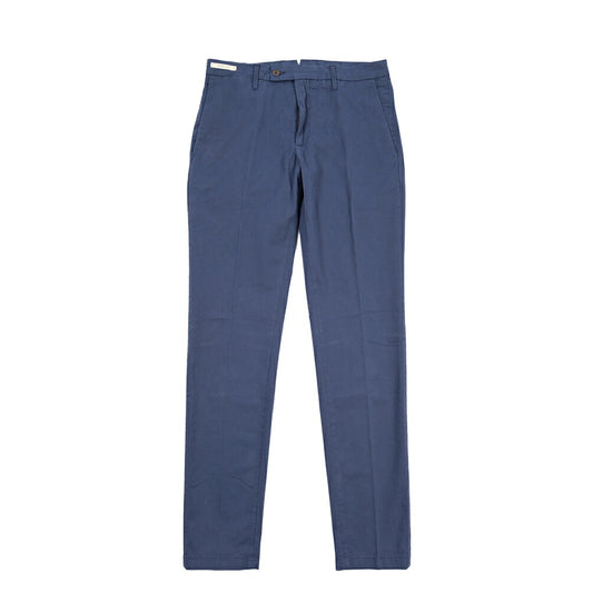 YCHAI “PANATELA” ストレッチコットン ノータックチノパンツ / SKINNY FIT