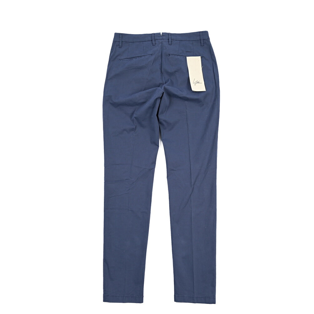 YCHAI “PANATELA” ストレッチコットン ノータックチノパンツ / SKINNY FIT