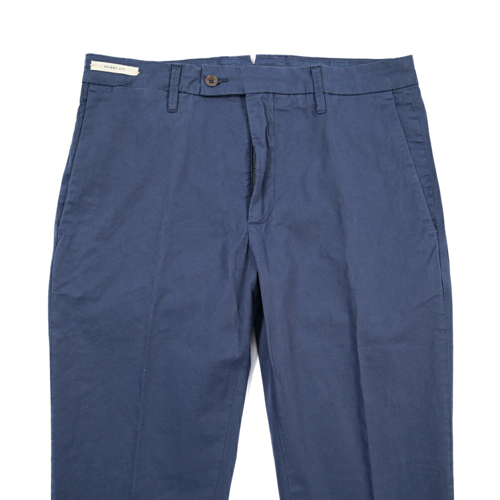 YCHAI “PANATELA” ストレッチコットン ノータックチノパンツ / SKINNY FIT