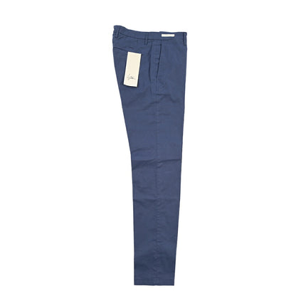 YCHAI “PANATELA” ストレッチコットン ノータックチノパンツ / SKINNY FIT