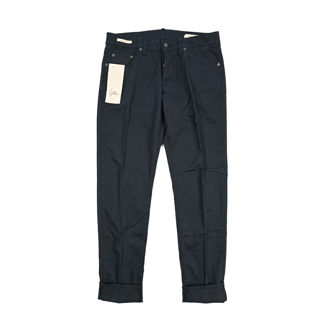 YCHAI “PANATELA” リネン混デニム 5ポケットカラージーンズ / SKINNY FIT
