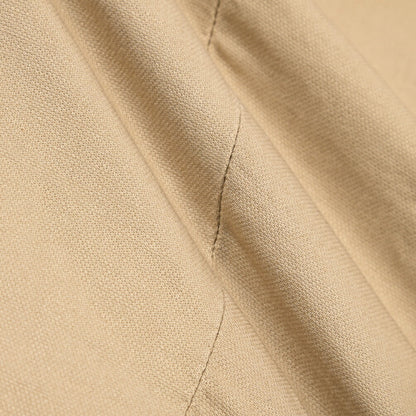 YCHAI “ROBUSTO” リネン混コットン ツータックストレッチパンツ / TAPERED FIT