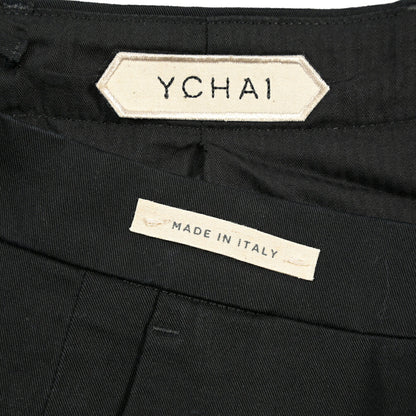 YCHAI “PANATELA” ストレッチコットン ノータックチノパンツ / SKINNY FIT