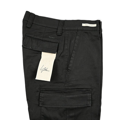 YCHAI “ROBUSTO” ストレッチコットン ノータックカーゴパンツ / TAPERED FIT