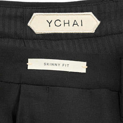 YCHAI “PANATELA” ストレッチウール ノータックスラックス / SKINNY FIT