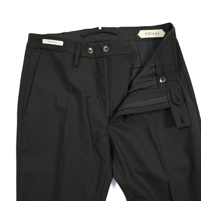 YCHAI “PANATELA” ストレッチウール ノータックスラックス / SKINNY FIT