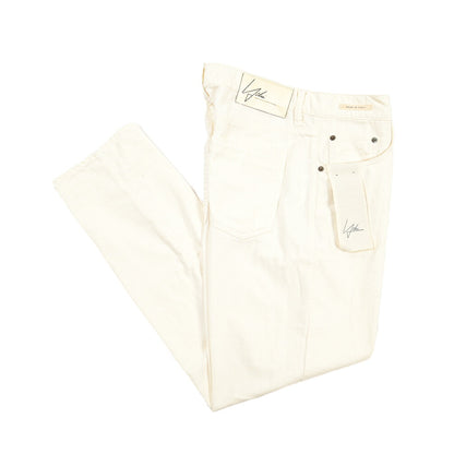 SUMMER SALE｜YCHAI “ROBUSTO” コットン100%デニム 5ポケットカラージーンズ / TAPERED FIT