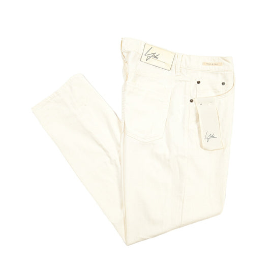 SUMMER SALE｜YCHAI “ROBUSTO” コットン100%デニム 5ポケットカラージーンズ / TAPERED FIT