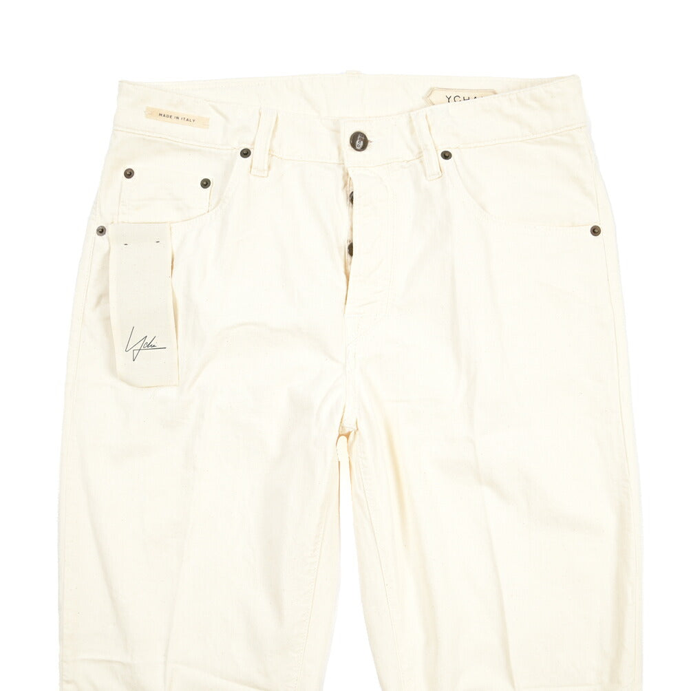 SUMMER SALE｜YCHAI “ROBUSTO” コットン100%デニム 5ポケットカラージーンズ / TAPERED FIT